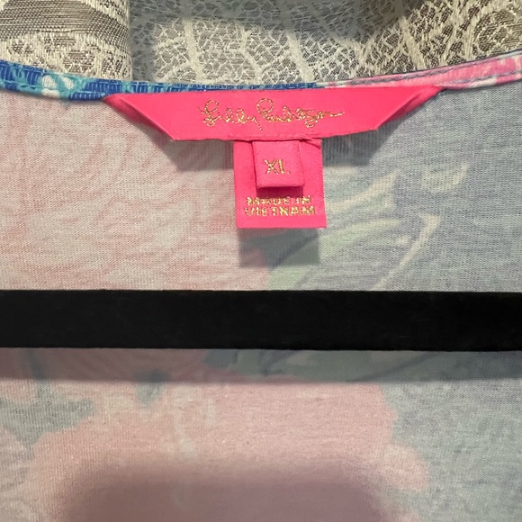 COPY - Pice EVEN MORE REDUCED! Lily Pulitzer wrap dress size XL - Picture 2 of 5